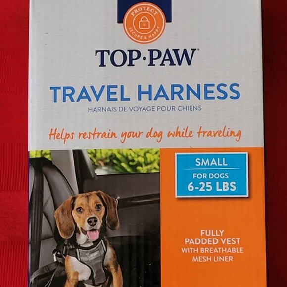 BRAND NEW, TOP PAW, DOG'S TRAVEL HARNESS, SMALL!!! - Picture 2 of 3